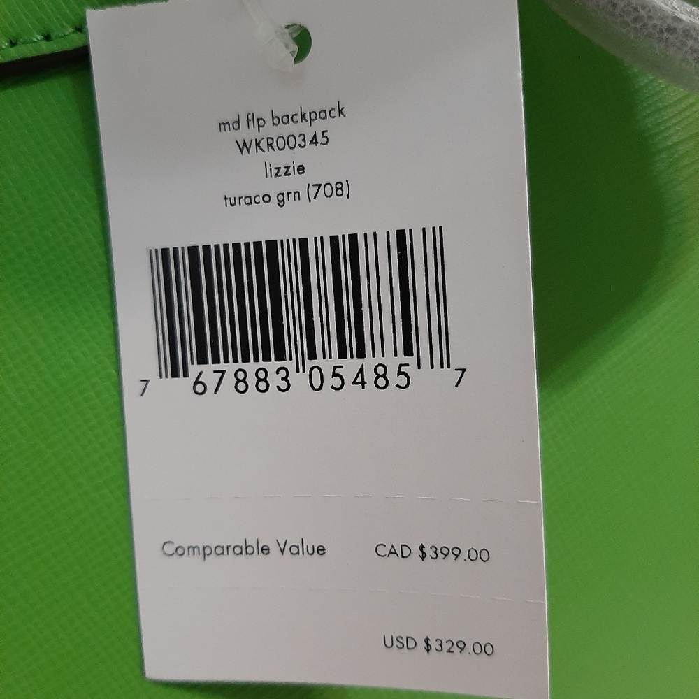 Nwt Kate spade Lizzie medium backpack - Picture 5 of 6